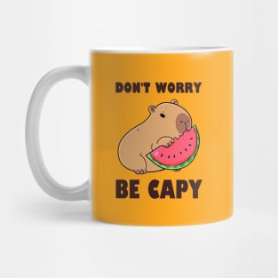 Don't Worry Be Capy - Capybara Mug